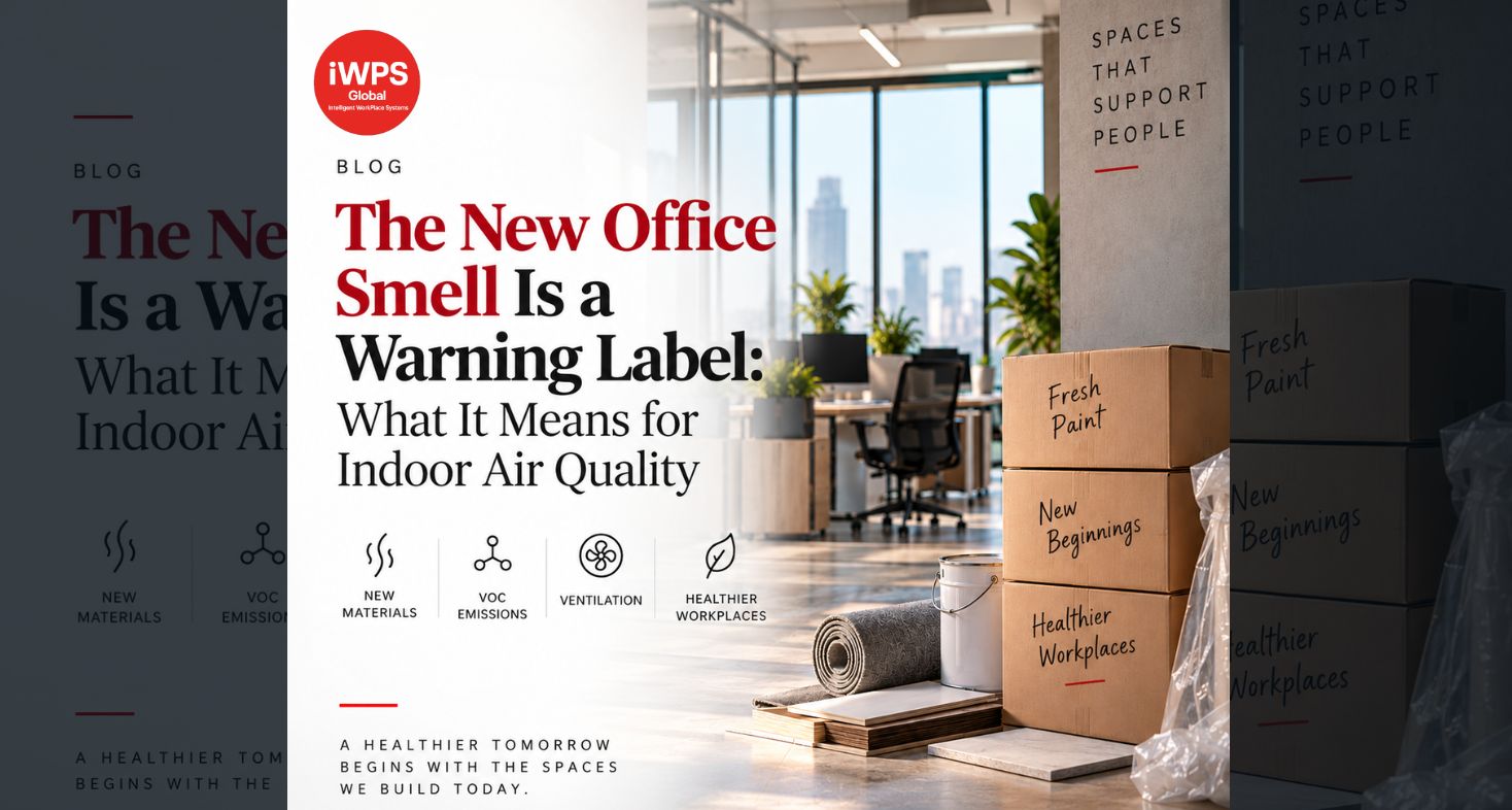 New office smell and indoor air quality after office fit-out